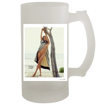 Alessandra Ambrosio 16oz Frosted Beer Stein