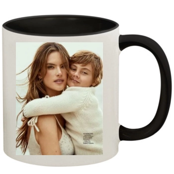 Alessandra Ambrosio 11oz Colored Inner & Handle Mug