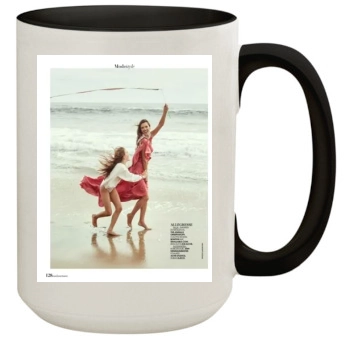 Alessandra Ambrosio 15oz Colored Inner & Handle Mug