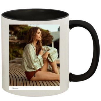 Alessandra Ambrosio 11oz Colored Inner & Handle Mug