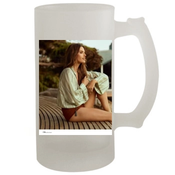 Alessandra Ambrosio 16oz Frosted Beer Stein