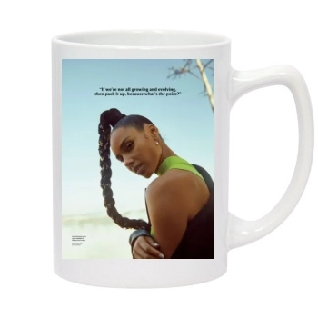 Alicia Keys 14oz White Statesman Mug