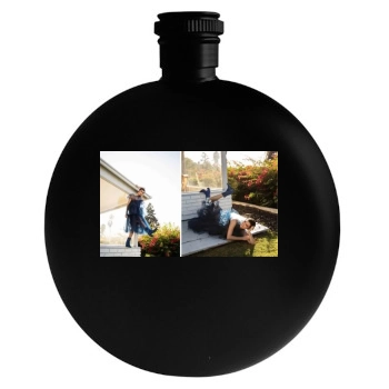 Alyson Stoner Round Flask