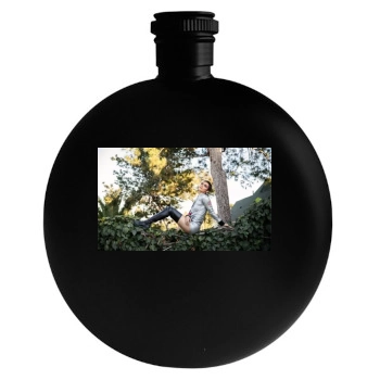 Alyson Stoner Round Flask