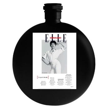 Amanda Seyfried Round Flask