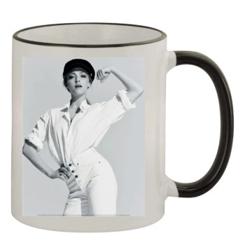 Amanda Seyfried 11oz Colored Rim & Handle Mug