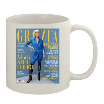 Elizabeth Debicki 11oz White Mug