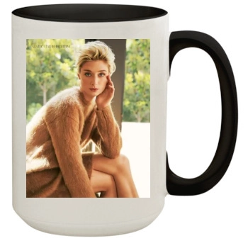 Elizabeth Debicki 15oz Colored Inner & Handle Mug