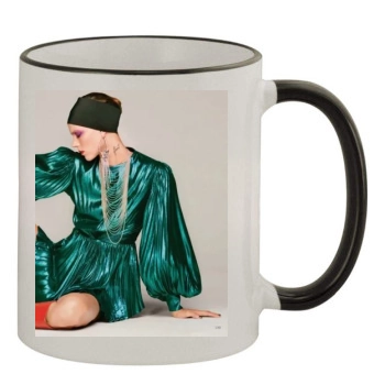 Freja Beha Erichsen 11oz Colored Rim & Handle Mug