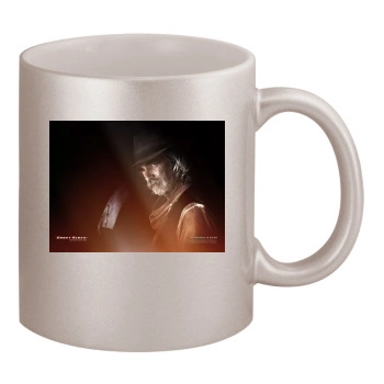 Sam Elliott 11oz Metallic Silver Mug