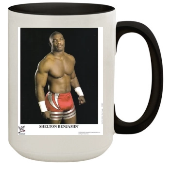 shelton benjamin 15oz Colored Inner & Handle Mug