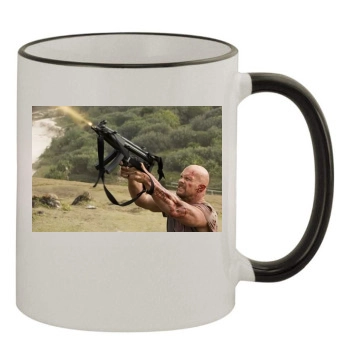 Steve Austin 11oz Colored Rim & Handle Mug