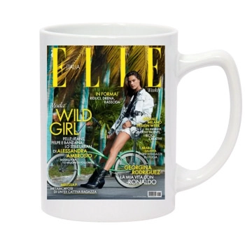 Alessandra Ambrosio 14oz White Statesman Mug