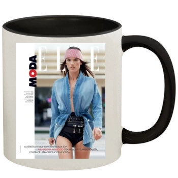 Alessandra Ambrosio 11oz Colored Inner & Handle Mug