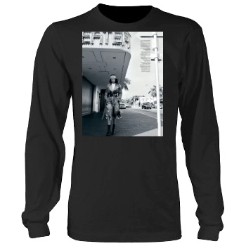 Alessandra Ambrosio Men's Heavy Long Sleeve TShirt