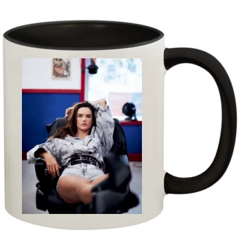 Alessandra Ambrosio 11oz Colored Inner & Handle Mug