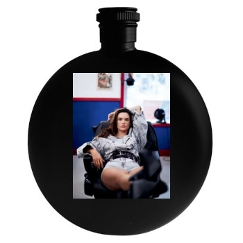 Alessandra Ambrosio Round Flask