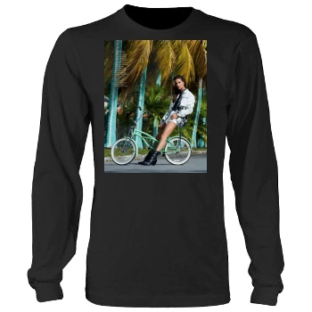 Alessandra Ambrosio Men's Heavy Long Sleeve TShirt