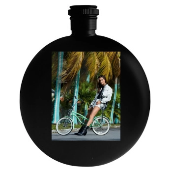 Alessandra Ambrosio Round Flask