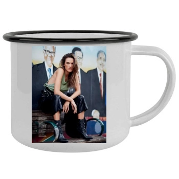 Alessandra Ambrosio Camping Mug