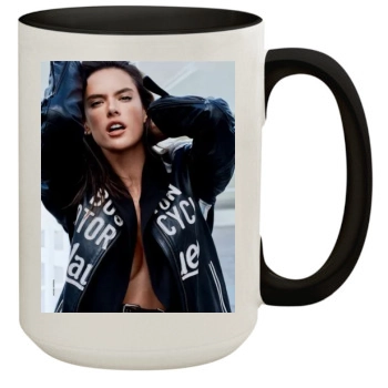 Alessandra Ambrosio 15oz Colored Inner & Handle Mug