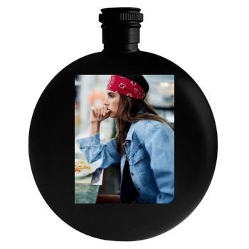 Alessandra Ambrosio Round Flask