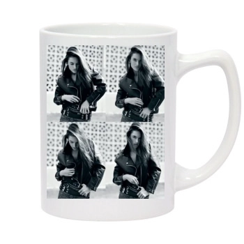 Alessandra Ambrosio 14oz White Statesman Mug