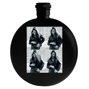 Alessandra Ambrosio Round Flask