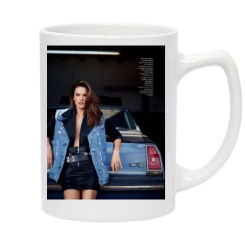 Alessandra Ambrosio 14oz White Statesman Mug