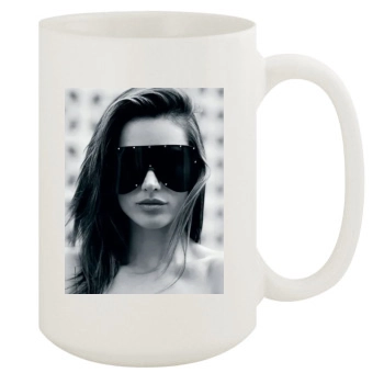 Alessandra Ambrosio 15oz White Mug