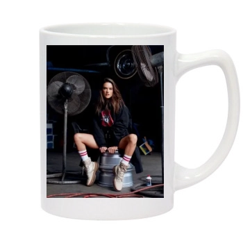 Alessandra Ambrosio 14oz White Statesman Mug