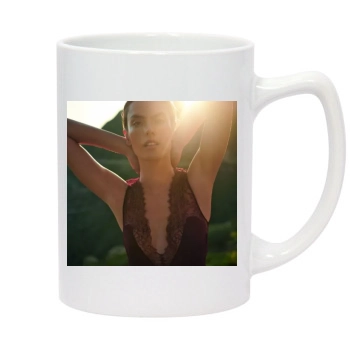 Alessandra Ambrosio 14oz White Statesman Mug