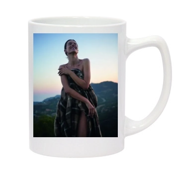 Alessandra Ambrosio 14oz White Statesman Mug