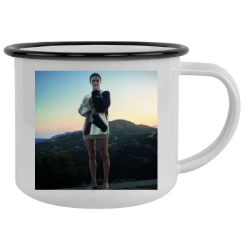 Alessandra Ambrosio Camping Mug