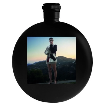 Alessandra Ambrosio Round Flask