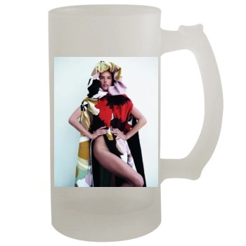 Alessandra Ambrosio 16oz Frosted Beer Stein