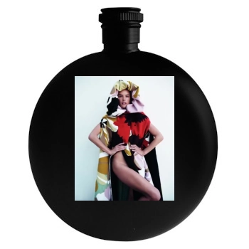 Alessandra Ambrosio Round Flask