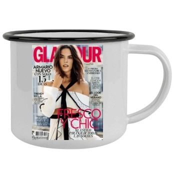 Alessandra Ambrosio Camping Mug