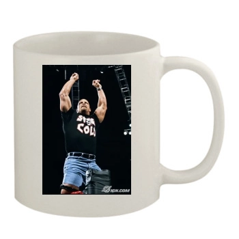 Steve Austin 11oz White Mug