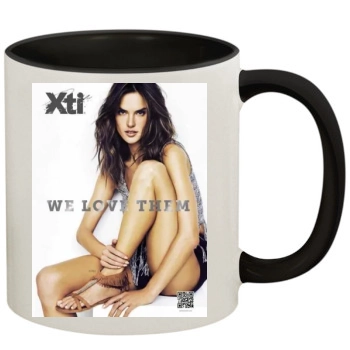 Alessandra Ambrosio 11oz Colored Inner & Handle Mug