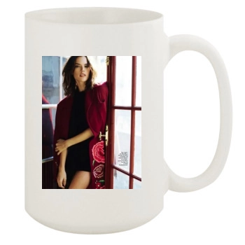 Alessandra Ambrosio 15oz White Mug