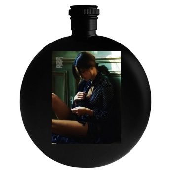 Alessandra Ambrosio Round Flask