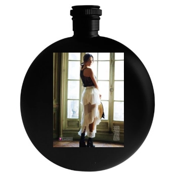 Alessandra Ambrosio Round Flask