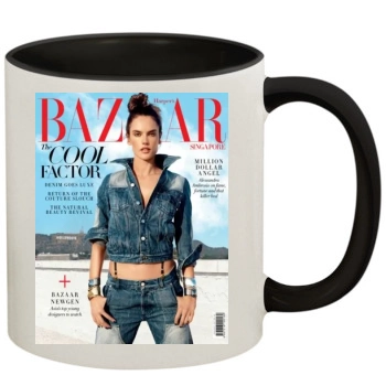 Alessandra Ambrosio 11oz Colored Inner & Handle Mug