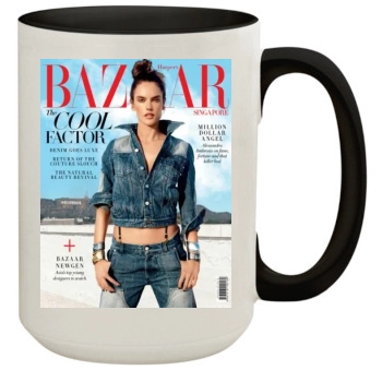 Alessandra Ambrosio 15oz Colored Inner & Handle Mug