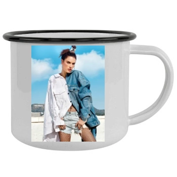 Alessandra Ambrosio Camping Mug