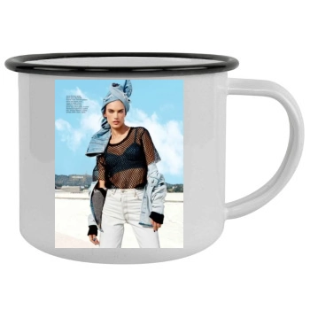 Alessandra Ambrosio Camping Mug