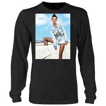 Alessandra Ambrosio Men's Heavy Long Sleeve TShirt