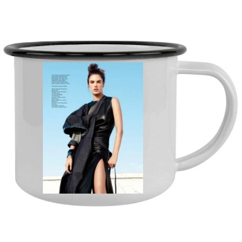 Alessandra Ambrosio Camping Mug