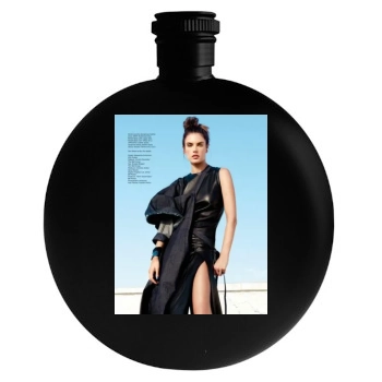 Alessandra Ambrosio Round Flask